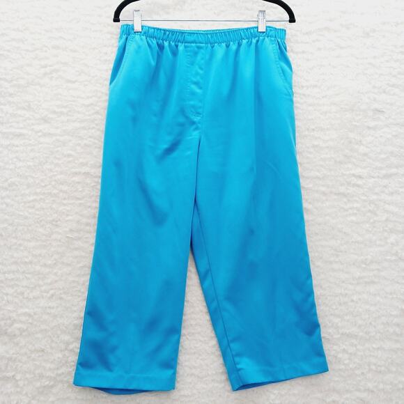 Pants Ankle Size 12 Y2K Coastal Grandma Vacation Whimsycore Cowgirl Chic Cruise - Picture 1 of 14